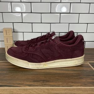 New Balance CT300 Made in England Burgundy Sneaker